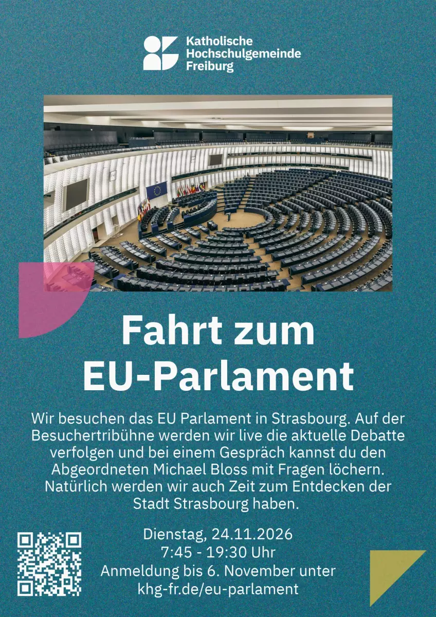 Plakat: Besuch im EU Parlament